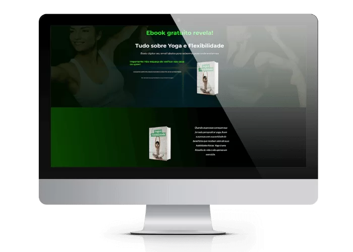 mockap pag de captura de email ebook plr yoga absoluta